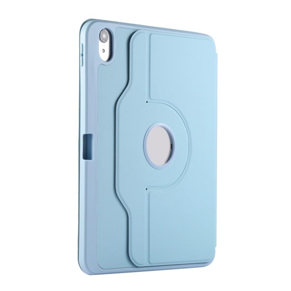 Generic Custodia compatibile con iPad Pro 33 cm (M5) 2025 (colore: blu) Custodia girevole intelligente antiurto supporto in pelle flip cover