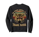Photo Gallery maglietta divertente con scritta "my spirit animal is a trash panda" felpa Photo Gallery maglietta divertente con scritta "my spirit animal is a trash panda" felpa
