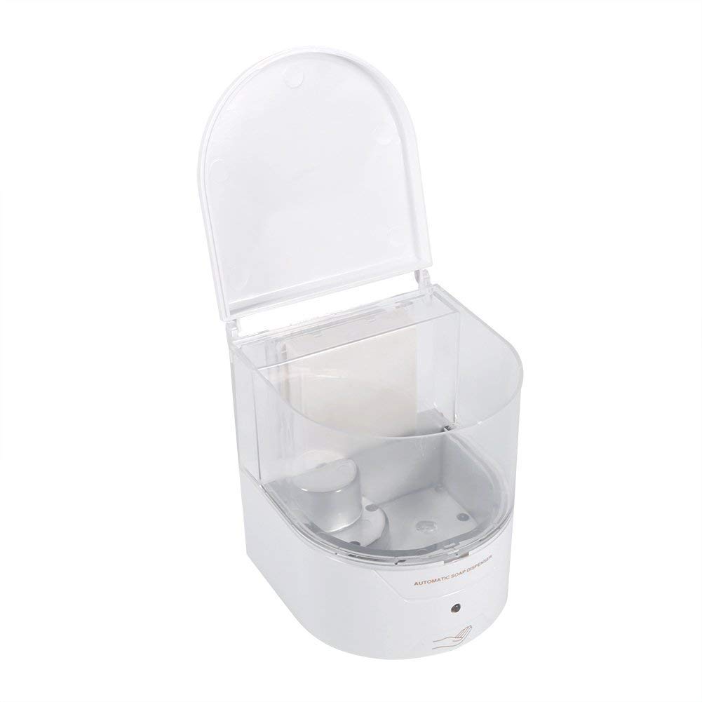 Dispenser sapone liquido 600 ml intelligente sensore mani libere auto touchless sensore automatico shampoo dispenser di sapone per bagno ufficio