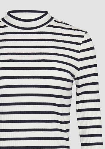 s.Oliver Langarmshirt mit Rippstruktur