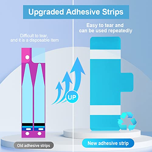 Fbtdchok [5000Mah Upgraded Replacement Battery Compatible With Iphone 11, [New Version] Ultra High Capacity 0 Cycle A+ Battery Replacement For Iphone 11, With Complete Repair Tool Kit #TOP2