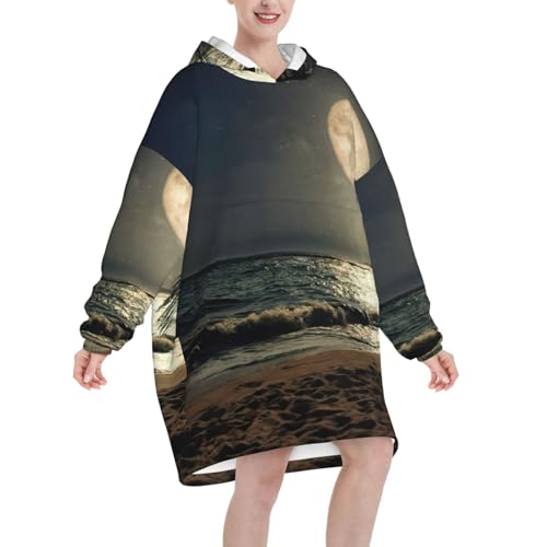 Couverture à capuche tropicale pour vos soirées cocooning et nuits fraîches