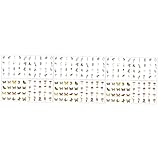 Autocollants pour bricolage : peuvent être appliqués sur toutes les surfaces propres et lisses, brillants, vibrants, beaux, faciles à utiliser et difficiles à décolorer, autocollant pour journal intime