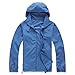 Lanbaosi Women's Lightweight Jacket UV Protect+Quick Dry Windproof Skin Coat