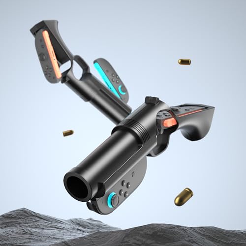 LICHIFIT Shooting Gun Model Controllers Supports pour Nintendo Switch 2 Pistol Shooting Bracket pour Joy-Con 2 Contrôleurs de jeu Stock d’arme à feu pour NS2 Accessoires de jeux de tir (2 pièces) – vue 7