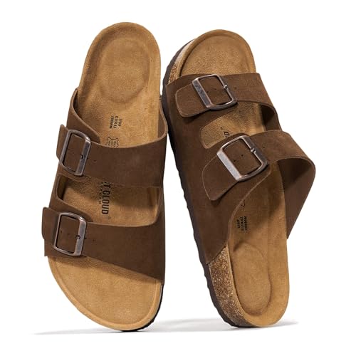 Project Cloud Arizona mens sandals with memory foam cork footbed