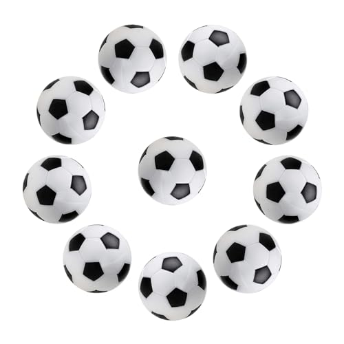 Lectorias Set di 10 Palline Calcio Balilla, Mini Biliardino Gioco, Giochi da Tavolo Calcio per...