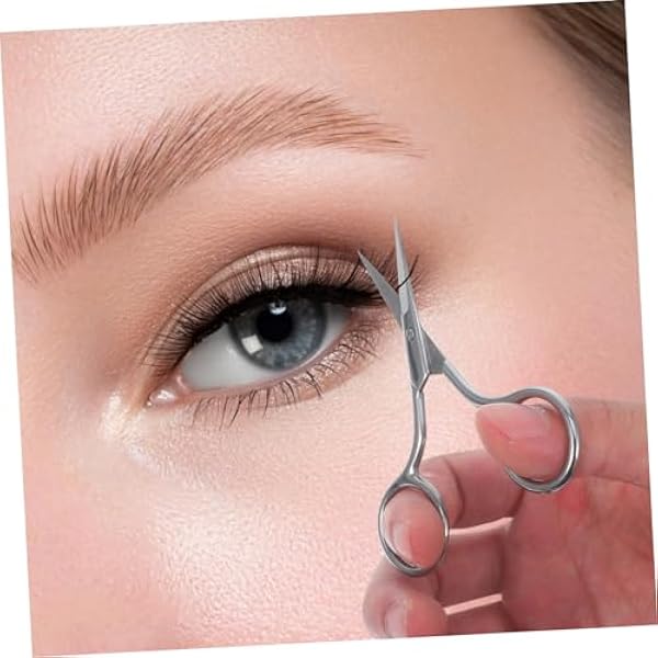 Didiseaon 5 Piece Косметические Ножницы Многофункциональные Ножницы Для Волос Носа Удобные Для Бровей Прямые Косметические Износостойкие Носовые Волосы Прямые