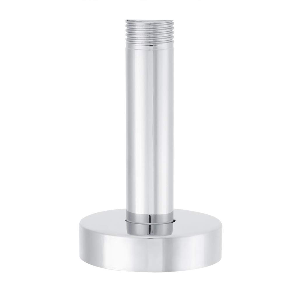 Fdit G1/2in Ceiling Mounted Top Shower Arm Stainless Steel Bathroom Ceiling Mount Shower Arm Shower Accessories for Home Bathroom