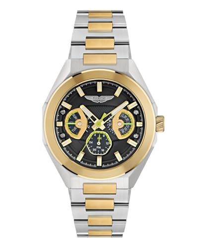 Aston Martin AML Thrill MTRI1 Men's Multifunction Watch, Multicoloured, bracelet
