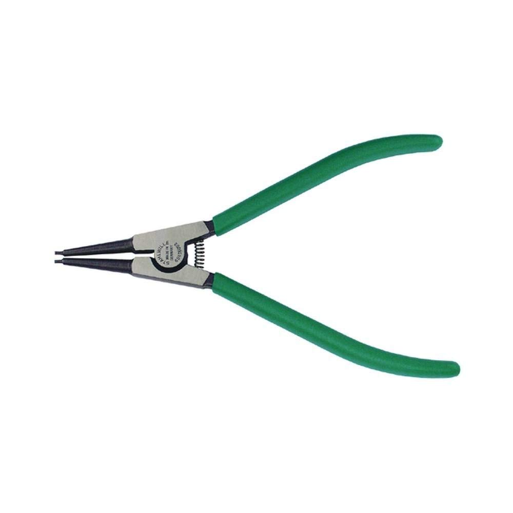 Stahlwille 65456002 Circlip Pliers for Outside Circlips, Size A 2, Tips Diameter 1.8mm, Length 180mm, Polished Head, Dip-coated Handle with sure-grip surface, Made in Germany