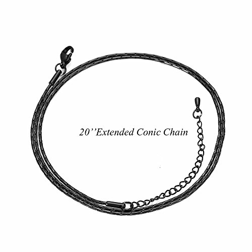 constantlife Cremation Jewelry Memorial Urn Necklace for Ashes Lucky Four-Leaf Clover Design Stainless Steel Pendant Keepsake2