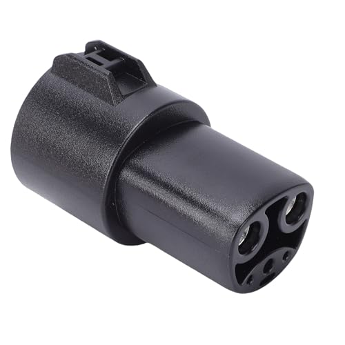 Adaptador J1772 a NACS de 80A con control de seguridad y diseño portátil 5