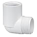 ~LASCO FITTINGS INC 412-015 1-1/2" MIPTxFIPT 90^ ELL~