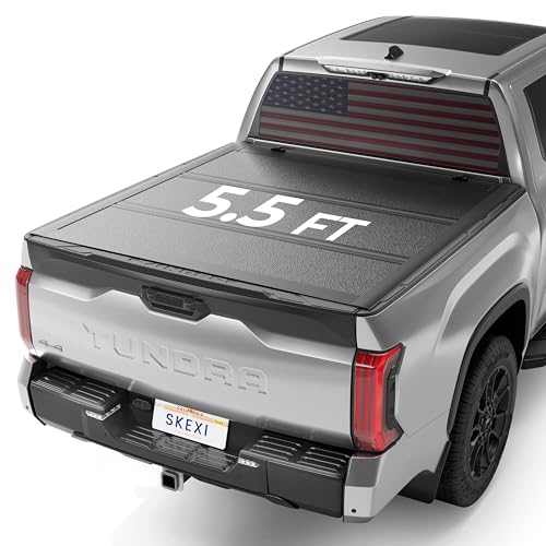 SKEXI Low Profile Truck Bed Tonneau Cover for Toyota Tundra ...