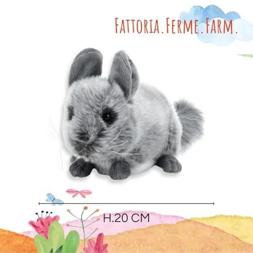 Plush&Company 15765 Plüschfigur Nijole Chinchilla, 20 cm