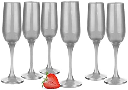 Glasmark KROSNO 1992 Lot De 4 Verres à Eau 330ml - Design Élégant, Passe Au Lave-Vaisselle