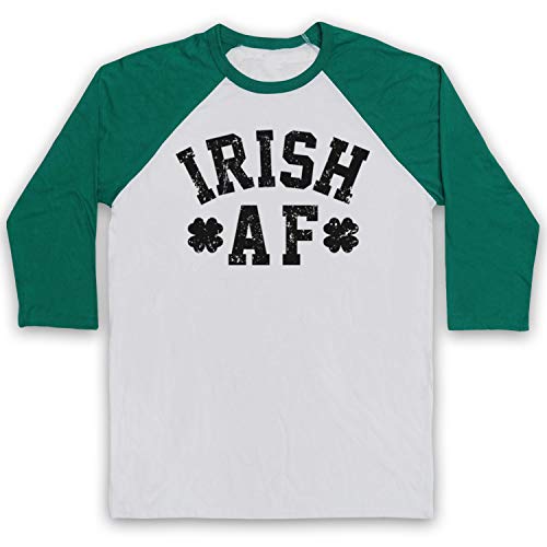 T-Shirt de Base-Ball Irish AF Lucky Shamrock pour la Saint-Patrick