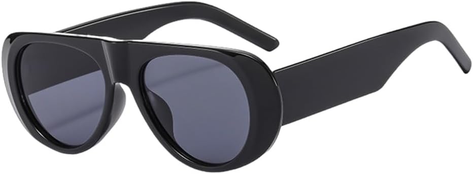 oval sunglasses women men vintage driving uv400