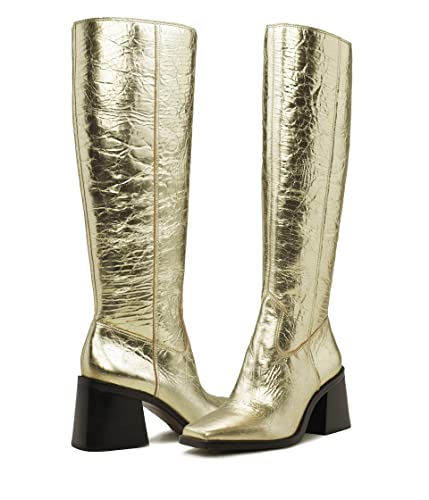 Image of Vince Camuto Women's Sangeti Stacked Heel Knee High Boot Fashion