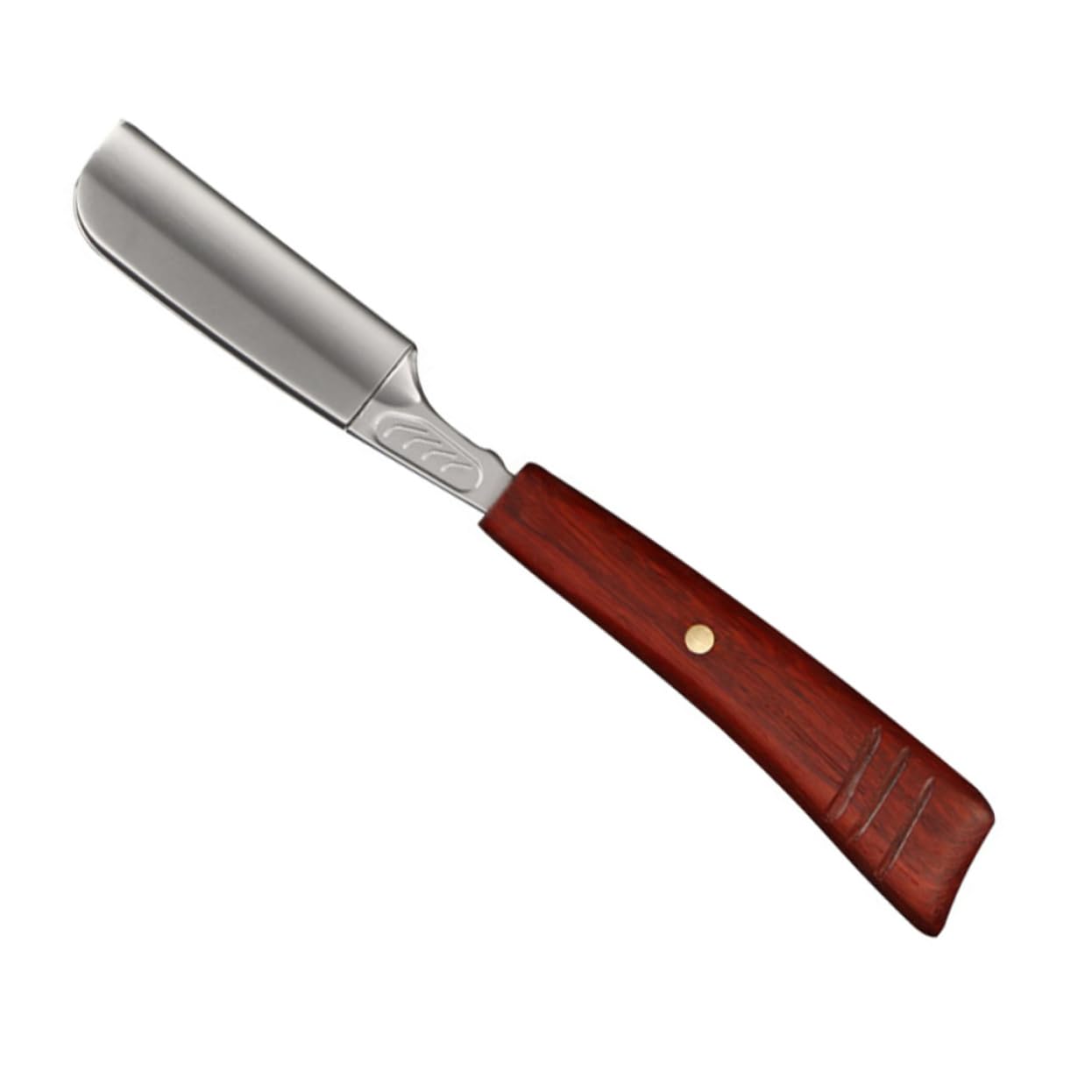 2 Stück Manueller Rasierer Männer Rasieren Rasiermesser Friseur Rasierer Bart Rasierer Augenbrauenformer Bartschneider Vintage Bartrasierer Holzgriff Rasiermesser Rotes Sandelholz