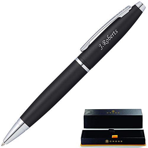Cross Pen | Engraved Ballpoint Gift Pen - Personalized Cross Calais Black Ballpoint. Custom Name Engraving Included. AT0112-14. Comes in a Cross Pen Case. Cross Pen | Engraved Ballpoint Gift Pen - Personalized Cross Calais Black Ballpoint. Custom Name Engraving Included. AT0112-14. Comes in a Cross Pen Case.