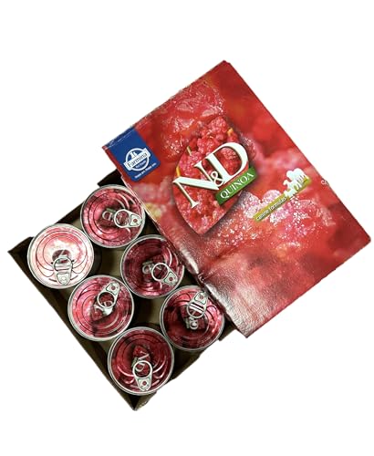 Farmina, N&D Quinoa, Digestion, Umido Cane, 6x140g