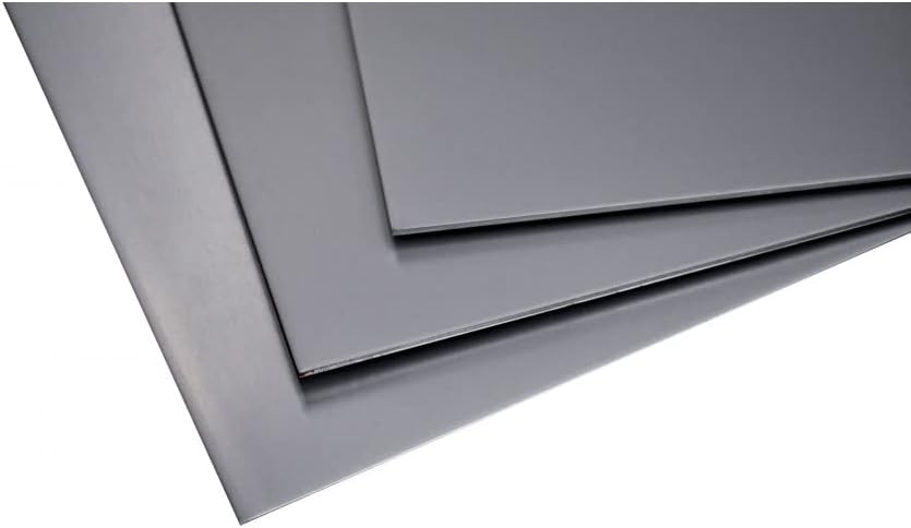 Lastra Alluminio Anodizzato Argento 500x1000mm - Spessore 0,5mm Per Lavorazioni Artigianali