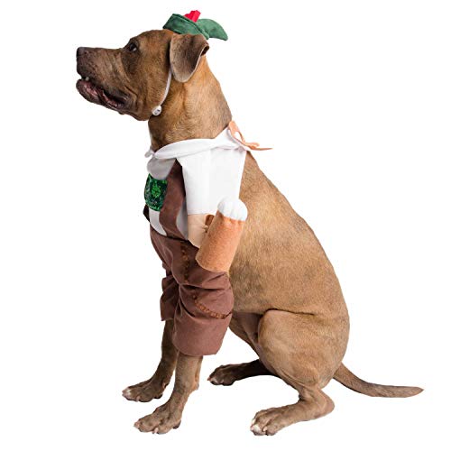 Pet Krewe X-Large German Oktoberfest Dog Costume - Barktoberfest Halloween Dog Costume - Perfect For Christmas Holiday, Parties, Photoshoots, Gifts For Dog Lovers #TOP4