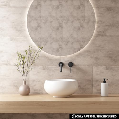 Lave-mains de salle de bain 30,5 cm résolvant le manque de place sur coiffeuse