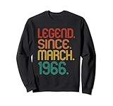Photo Gallery legend since march 1966 vintage 1966 birthday idea men women felpa Photo Gallery legend since march 1966 vintage 1966 birthday idea men women felpa