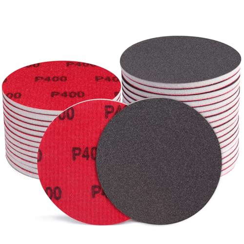 Shinboc 18 PCS 5 Inch Sanding Sponge 400 Grit, Bowling Ball Sanding Pads