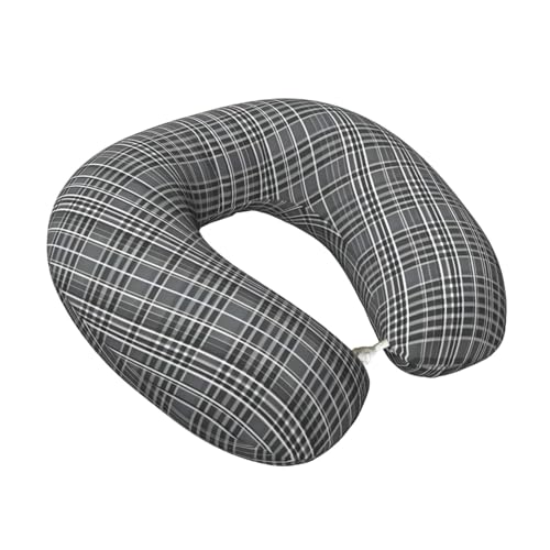 Almohada de viaje de espuma viscoelástica con funda suave miniatura 2