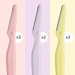 Tinkle Everglow Dermaplane Razor (6 ct), Eyebrow Razor & Face Razors for Women, Peach Fuzz Remover, Dermaplaning Tool, Stainless Steel Blades, Stocking Stuffers - Image 3