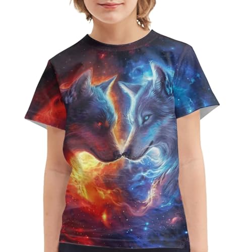 HUIACONG Cool Animal T Shirt for Kids Summer Tshirts School Athletic Shirts Tees Short Sleeve Tops3
