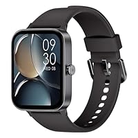 Montre connectées homme femme, 1.95" touch screen Smartwatch avec effectuer/répondre appels, suivi de fitness avec pression artérielle et moniteur de sommeil, 140+ step counter sport pour android ios