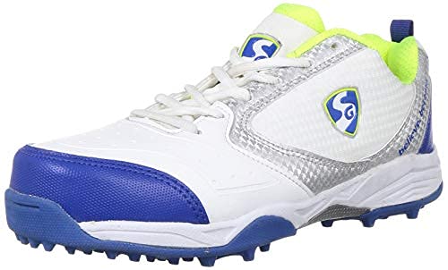 SGMesh Shoe Scorer 4.0 Wht/R.Blue/Lime No.6, 6 UK, (White/R.Blue/Lime)