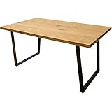 Bis zu sechs Personen finden an diesem Tisch bequem Platz - ideal fürs Esszimmer oder im Konferenzraum als großer Konferenztisch nutzbar