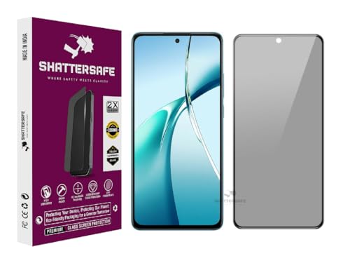Image of Anti-Spy Privacy Tempered Glass Compatible For Oneplus Nord Ce 4 Lite 5G / Nord 4 [Pack of 1]. Anti-Scratch, Edge-to-Edge Protection With Easy Installation Kit & Case Friendly Fit.