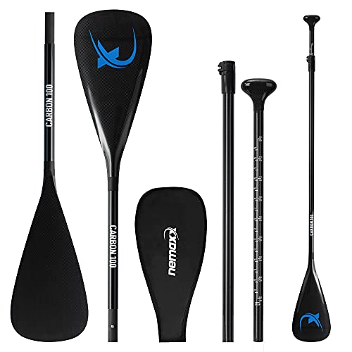 Nemaxx Remo De Carbono Ncp100 De 3 Piezas Para Tabla De Surf De Remo, Profesional, Pala Ajustable, Ligera Y Estable, 620 G, Incluye Bolsa Nemaxx Remo De Carbono Ncp100 De 3 Piezas Para Tabla De Surf De Remo, Profesional, Pala Ajustable, Ligera Y Estable, 620 G, Incluye Bolsa