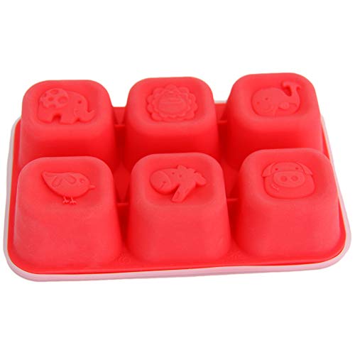 Forma Para Congelar Leão, Marcus E Marcus, Vermelho, Pequeno