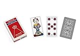 Cartón. Carte Da Gioco Trentine Italia Negro Merchandising Ufficiale