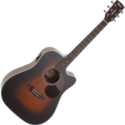 Cort MR 500E BSOP2 Guitare folk - Les Beatles, Paul McCartney, John Lennon, RIngo Starr, George Harrison Cort MR 500E BSOP2 Guitare folk
