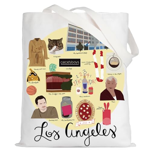 LEVLO Los Angeles New Girl Tote Bag Nick & Schmidt...