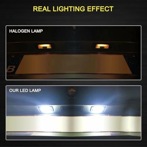 Luces para matrícula de Acura MDX 2007 y RDX con acabado preciso 4