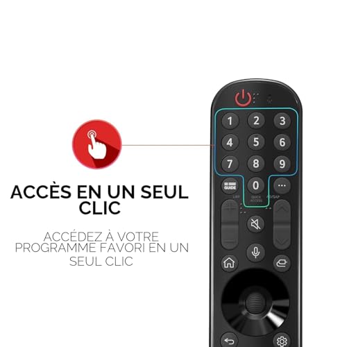 LG Télécommande MR21GA d'origine Télévision AKB76036201 Télévision AKB76036201