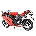 Die Cast Collectable Motorcycle Toys Collection for Kawasaki Ninja ZX-6R Die Cast Vehicles Birthday Gift Kids Toys Car Collection 1/12 (Color : Red)