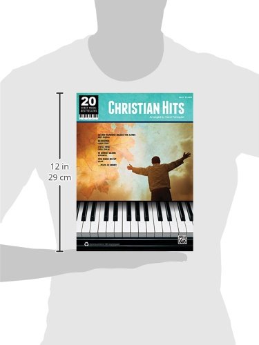 Christian Hits: Easy Piano (20 Sheet Music Bestsellers) #TOP5