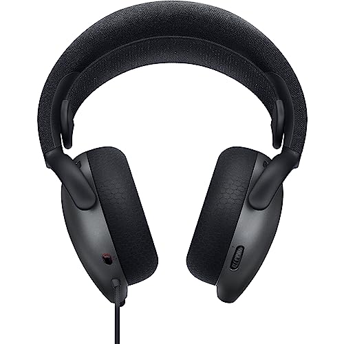 Image of Alienware AW520H Wired Gaming Headset - Dolby Atmos, Unidirectional, AlienFX 16.8 Million RGB Colors, Microphone Mute, Volume On-Headset Controls, 40mm Hi-Res Certified - Dark Side of The Moon