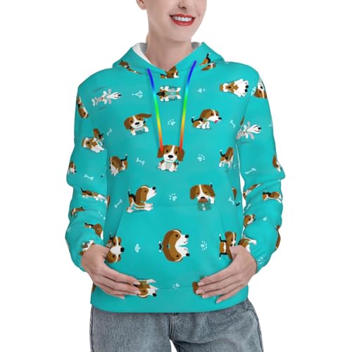 Sweatshirt doux femme pour stopper le froid avec style et poche kangourou